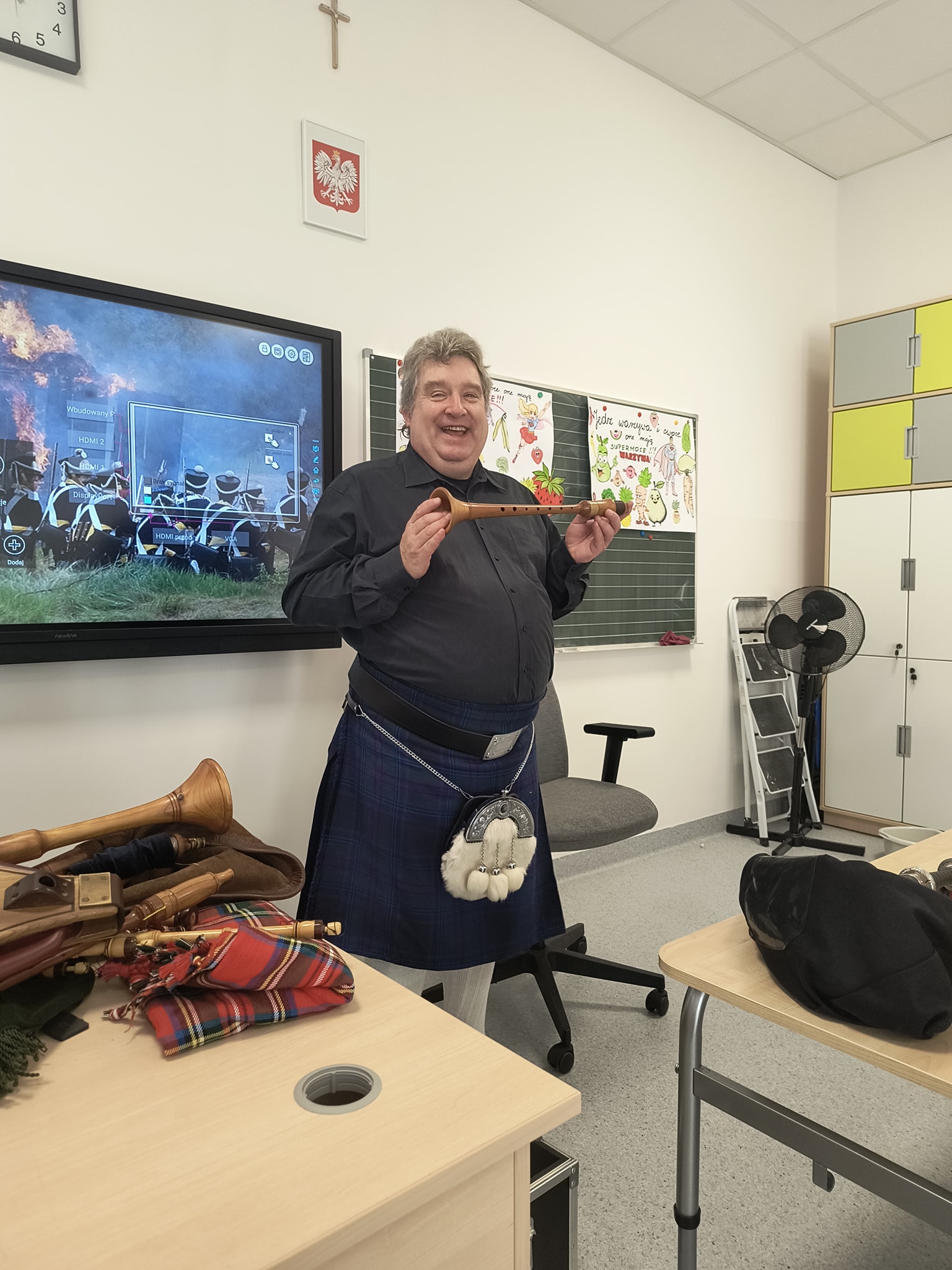 Spotkanie z niezwykłym gościem – Panem Lindsayem Davidsonem