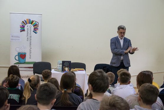 Spotkanie autorskie z profesorem Michałem Rusinkiem