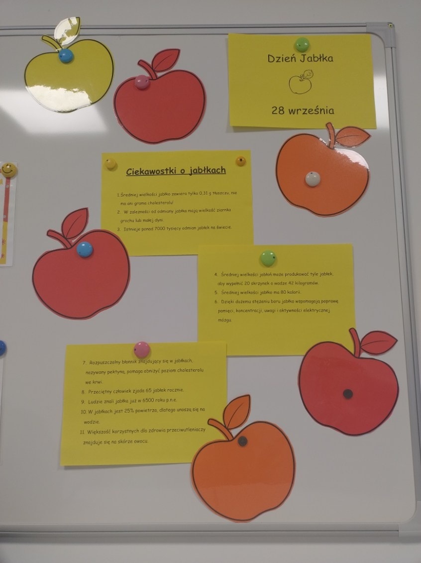 Dzień Jabłka na świetlicy szkolnej