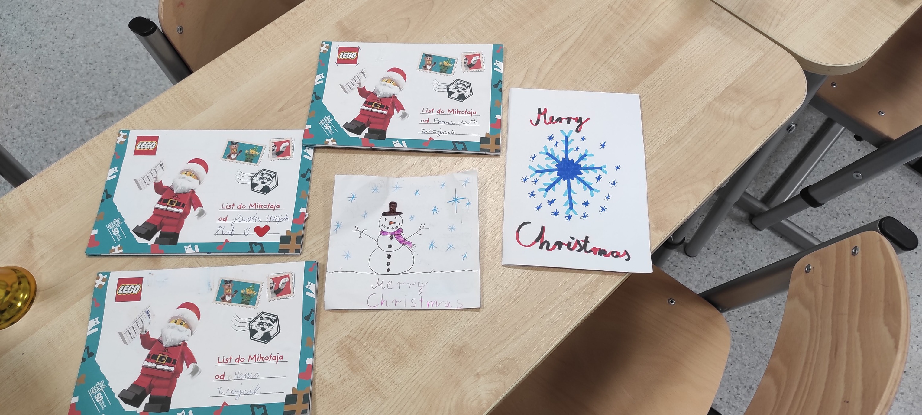 Wielkowiejski Mikołaj w odwiedzinach u dzieci