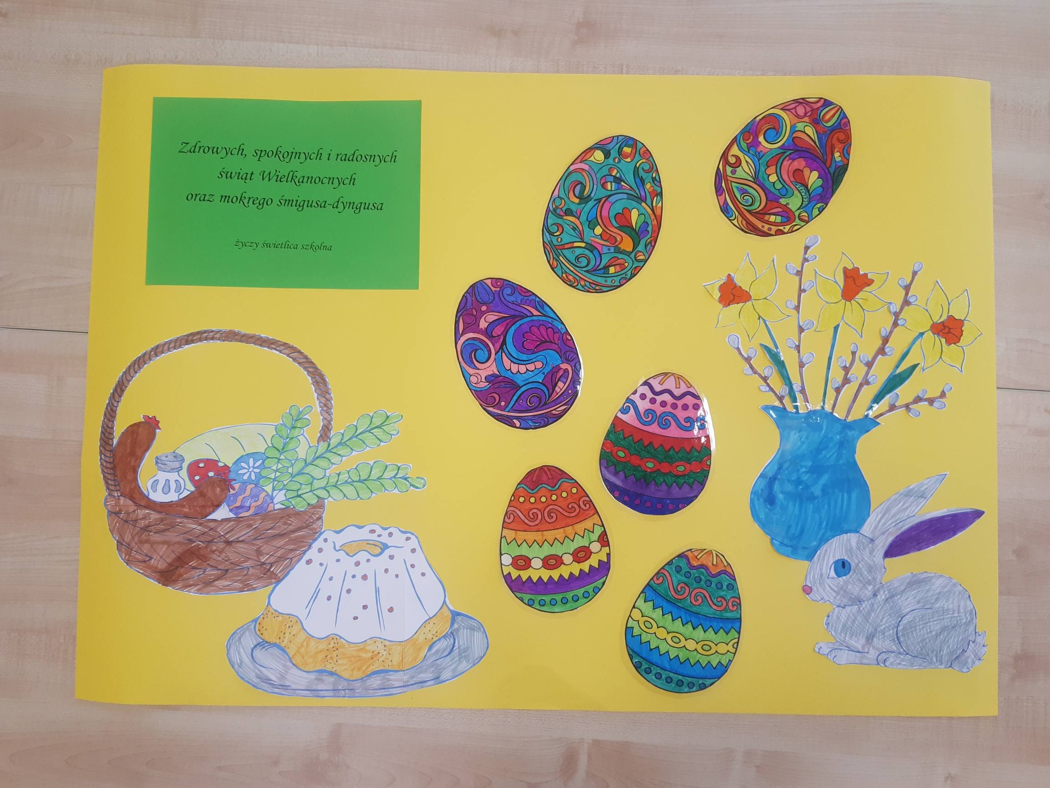 Świetlicowy Wielkanocny kiermasz świąteczny