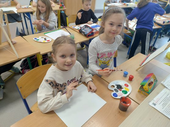 Mali artyści z klasy Ib 🎨🖌️