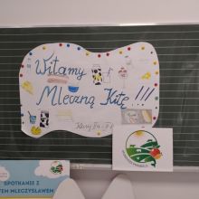 Mleczna Kita w naszej szkole.