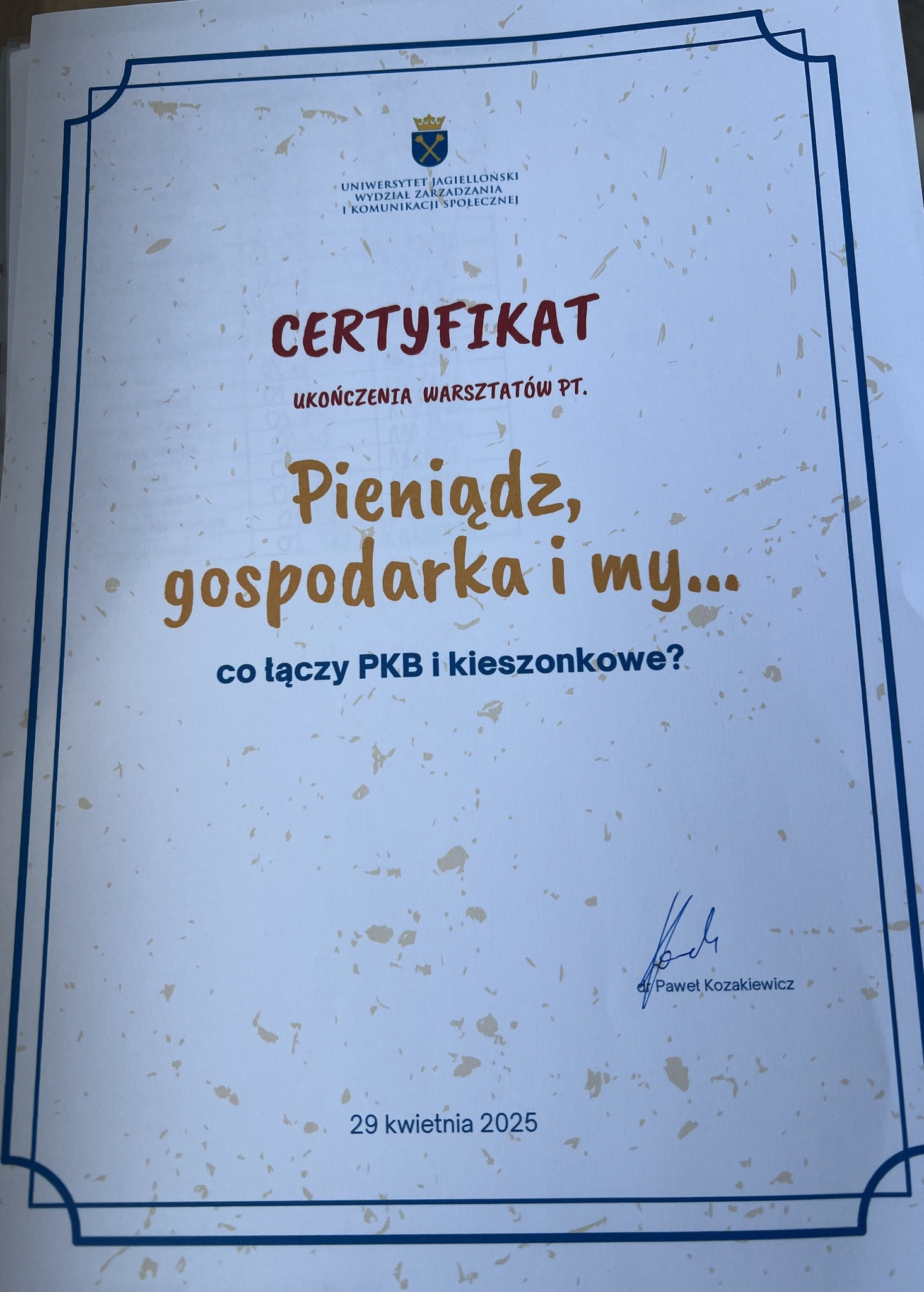 Warsztaty NBP - czym się różni inflacja od deflacji czyli 
