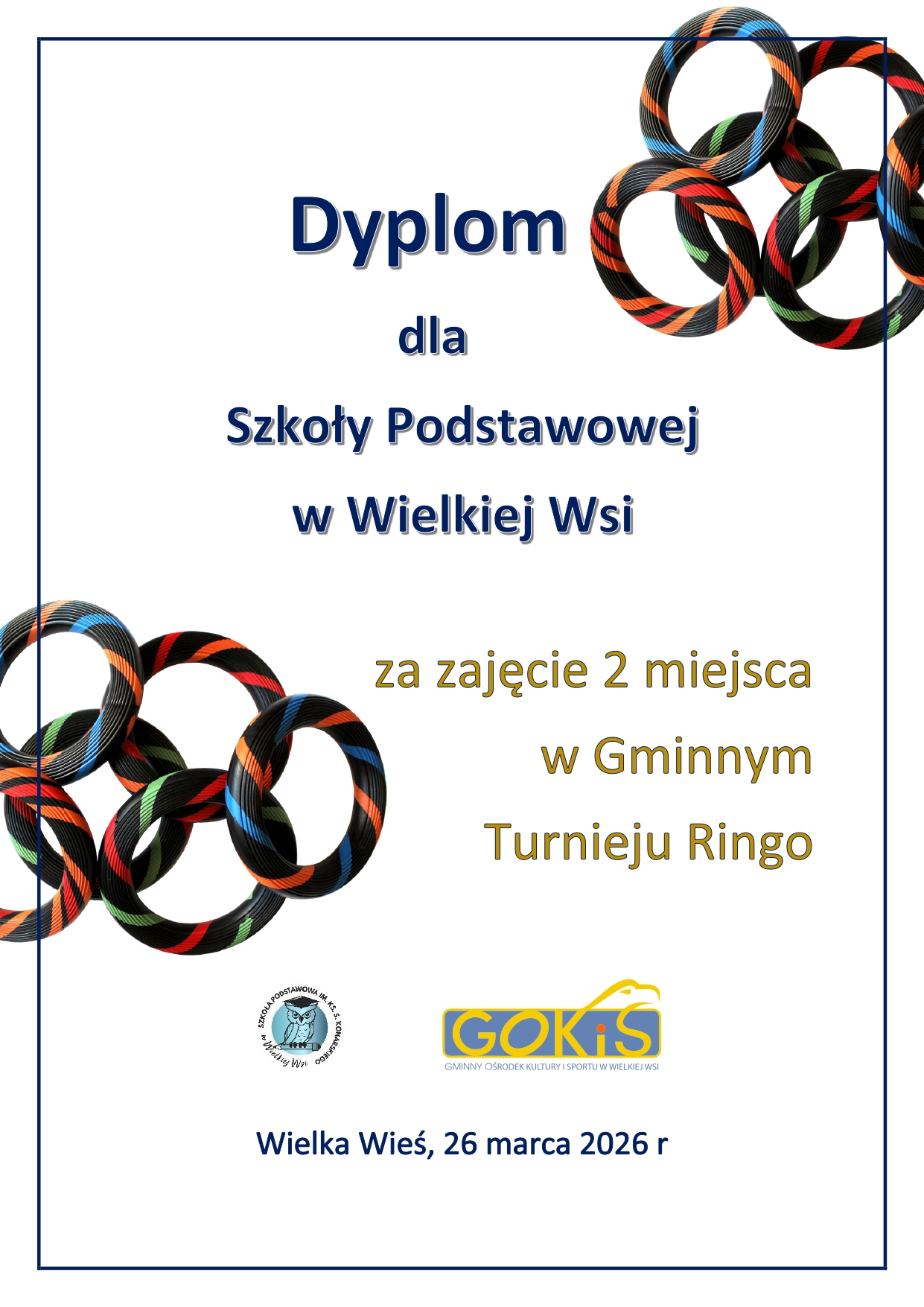 Gminny Turniej Ringo - 26 marca 2026